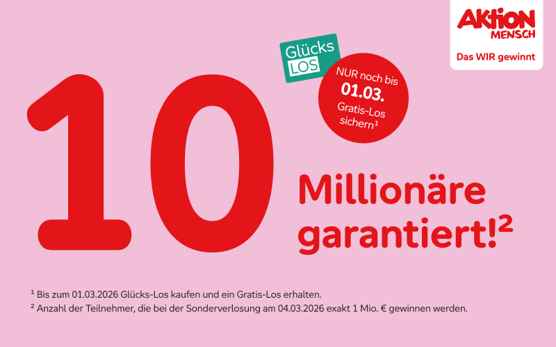 10 Millionäre garantiert